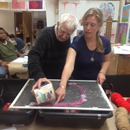 Loren & Julia collaborating at CE